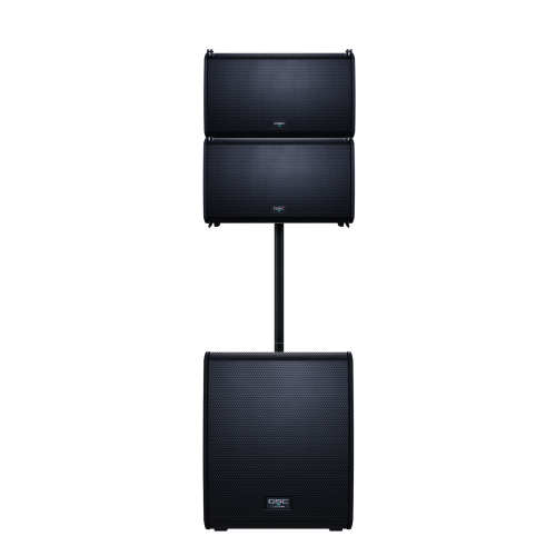 QSC LA112 (x2) + QSC LS118 + sztyca