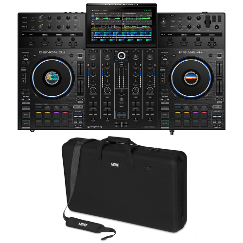 Denon DJ Prime 4+ + UDG Creator Denon DJ Prime 4+/ 4 Hardcase Black
