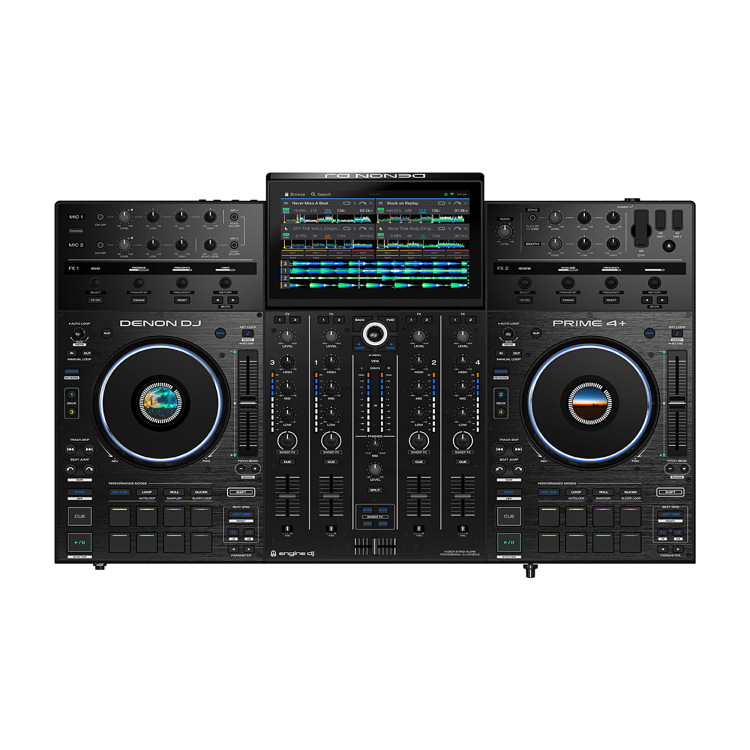Denon DJ Prime 4+ + UDG Creator Denon DJ Prime 4+/ 4 Hardcase Black