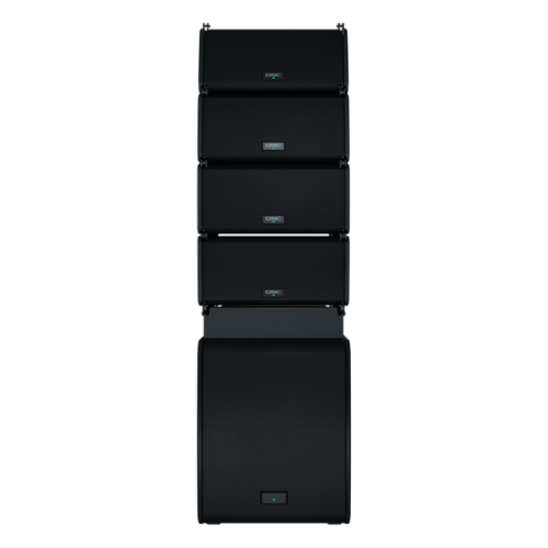 QSC LA108 (x4) + QSC KS118 + rama