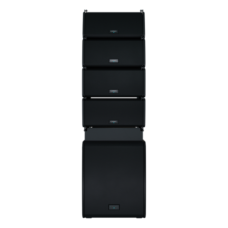 QSC LA108 (x4) + QSC KS118 + rama