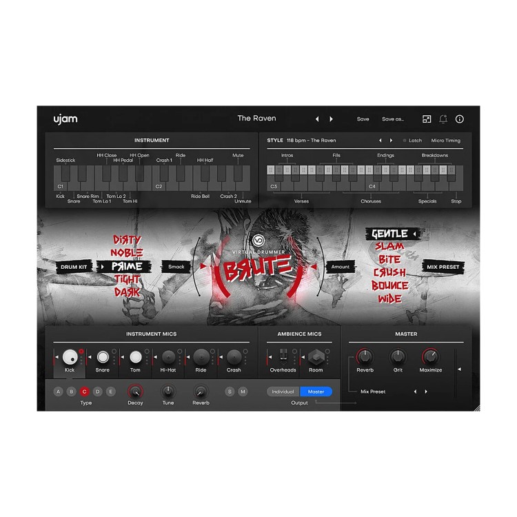 UJAM Virtual Drummer Brute