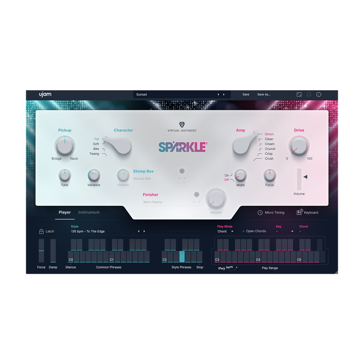 UJAM Virtual Guitarist Sparkle 2