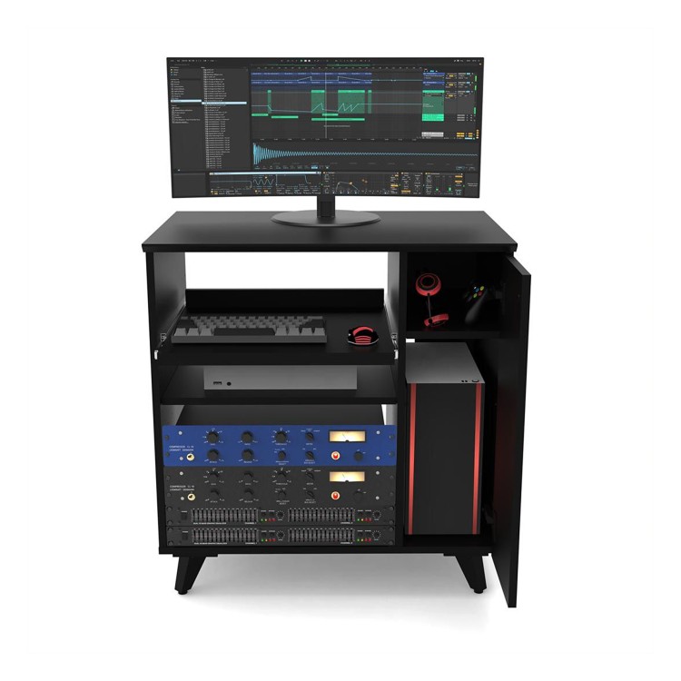 Glorious Modular Side Rack Black