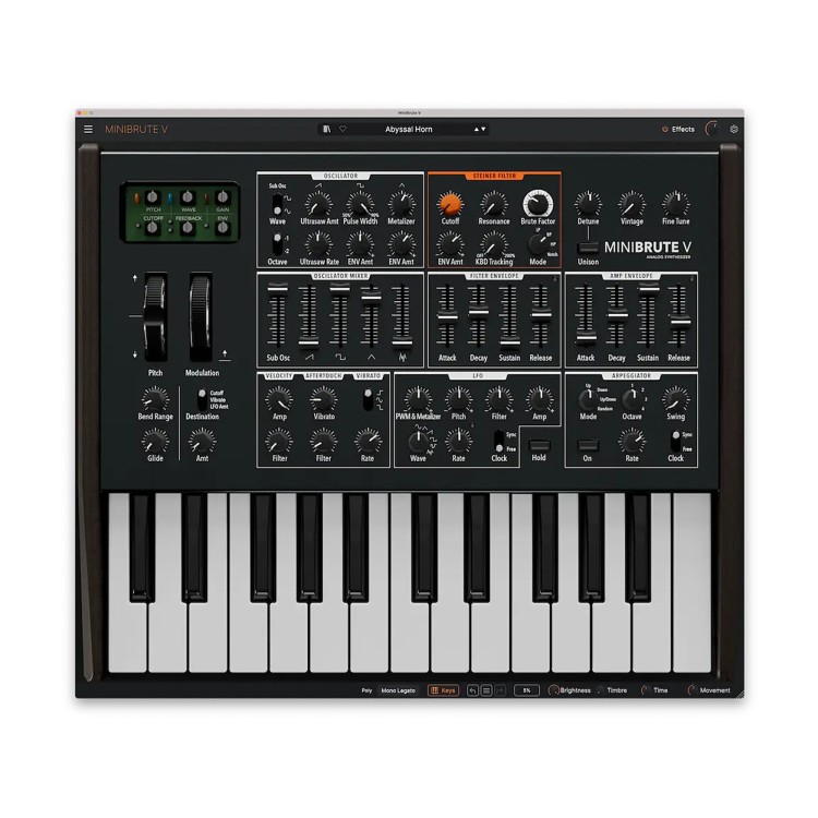 Arturia MiniBrute V