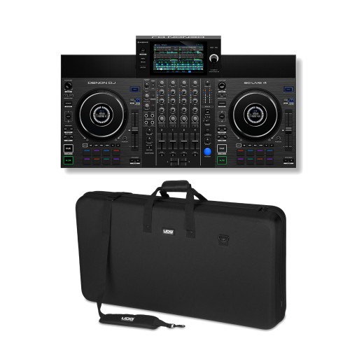 Denon DJ SC Live 4 + UDG Creator Controller Hardcase 2XL Black MK2