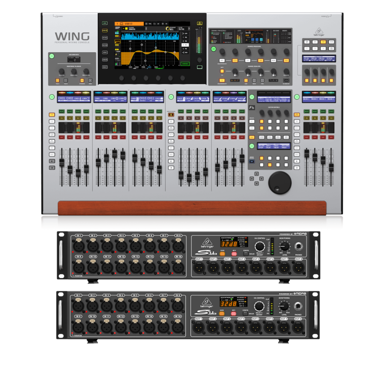 Behringer Wing + Behringer S16 (x2)