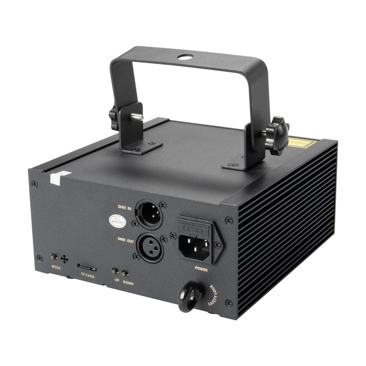 Flash LASER 1W RGB 15kpps SD/DMX
