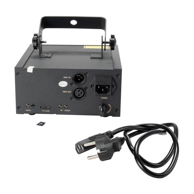 Flash LASER 1W RGB 15kpps SD/DMX