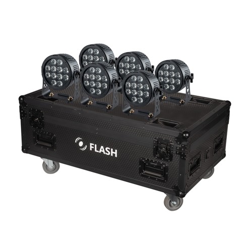 Flash 6x EVENT parACCU 1220 IP WDMX + CASE