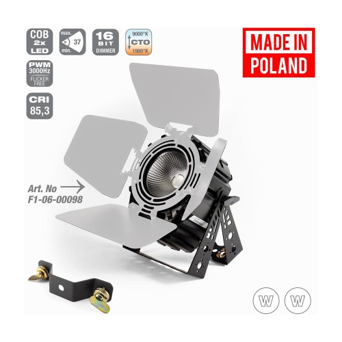 Flash Professional LED PAR 64 250W 2in1 COB WHITE 2200-5200K SHORT