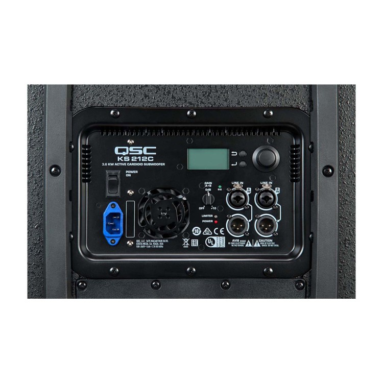 QSC K12.2 (x2) + QSC KS212C + statywy