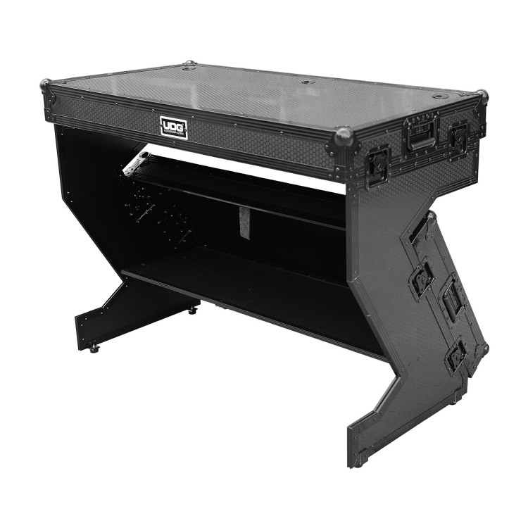 UDG Ultimate Flight Case Portable Z-Style Black Plus (Wheels)