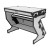 UDG Ultimate Flight Case Portable Z-Style White Plus (Wheels)