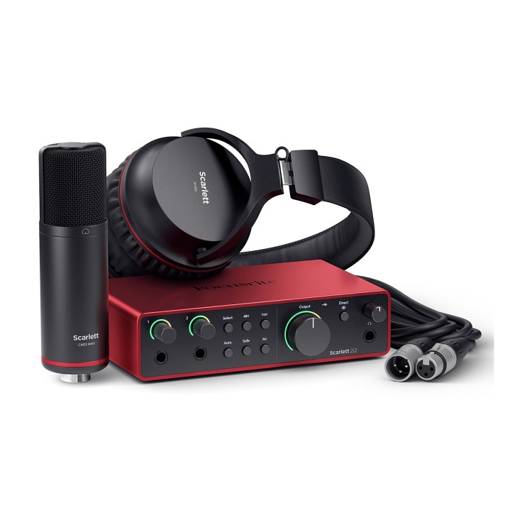 Focusrite Scarlett 2i2 Studio 4th Gen