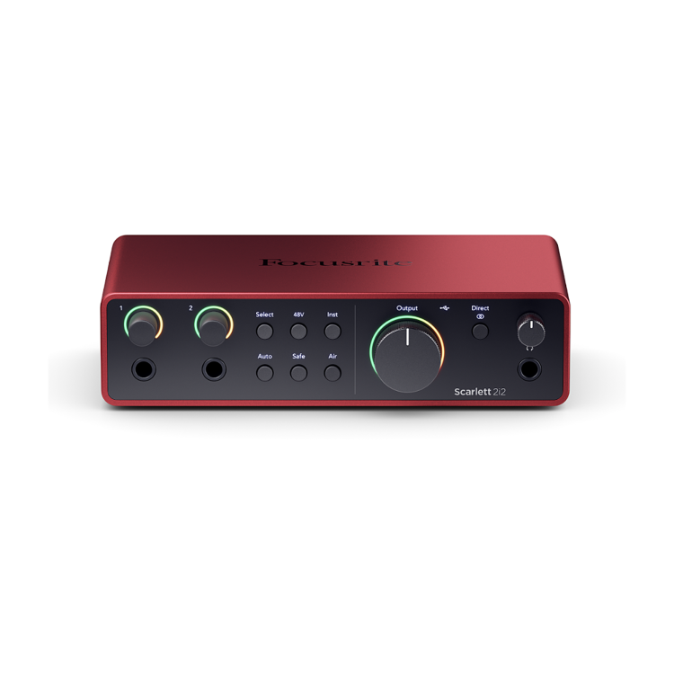 Focusrite Scarlett 2i2 Studio 4th Gen