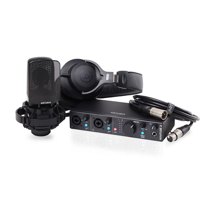 Arturia MiniFuse Recording Pack Black