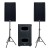 QSC K12.2 (x2) + QSC KS112 + statywy