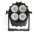 Flash Professional LED PAR 64 4x30W 4w1 COB SHORT - 4 sekcje Mk2