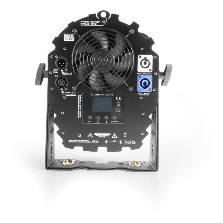 Flash Professional LED PAR 64 4x30W 4w1 COB SHORT - 4 sekcje Mk2