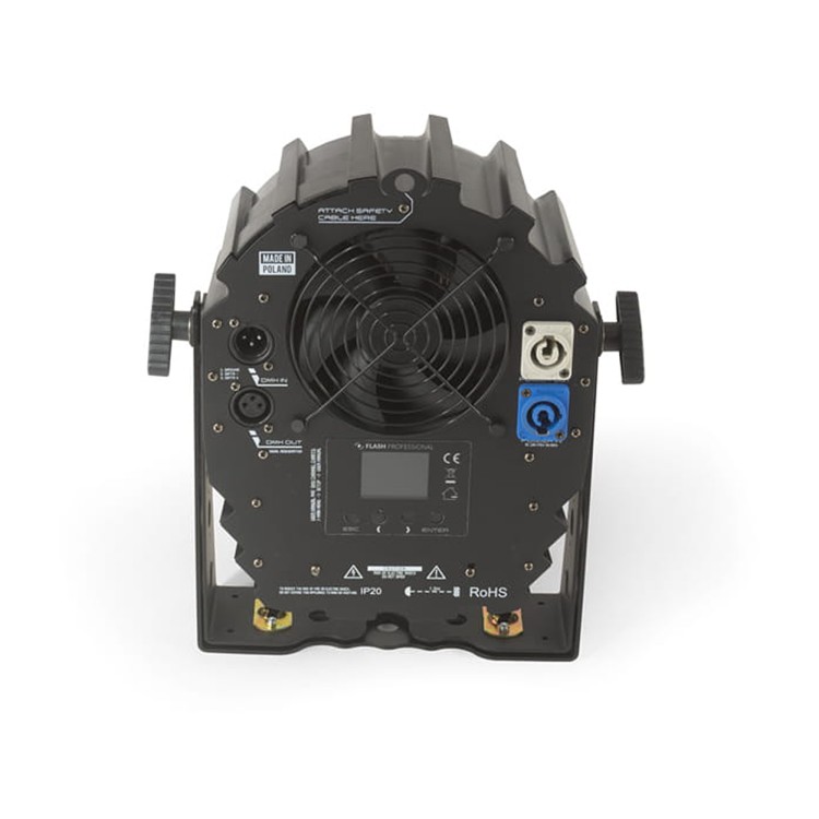 Flash Professional LED PAR 64 19x10W 4in1 RGBW 4 Sections Short