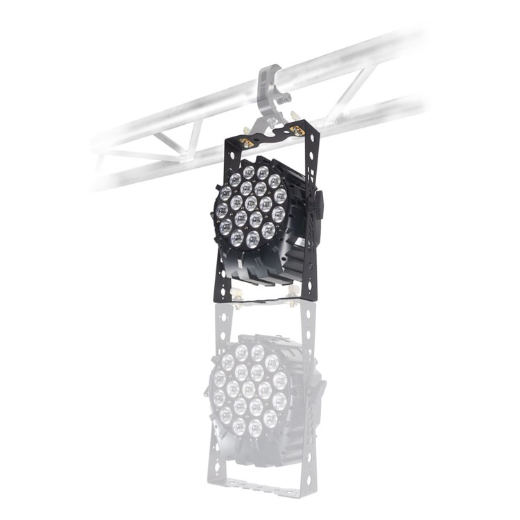 Flash Professional LED PAR 64 19x10W 4in1 RGBW 4 Sections Short
