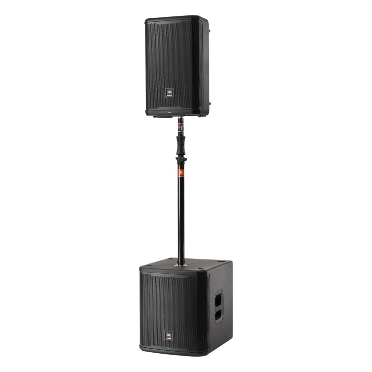 JBL PRX912 x2 + JBL PRX915 XLF + statywy i okablowanie