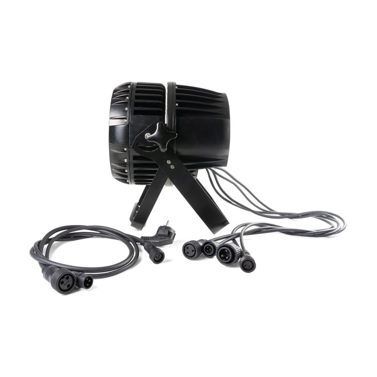 Flash LED PAR 64 18x15W 6in1 RGBWA+UV Zoom IP65