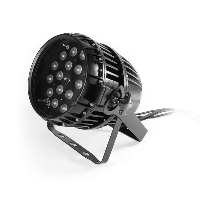 Flash LED PAR 64 18x15W 6in1 RGBWA+UV Zoom IP65