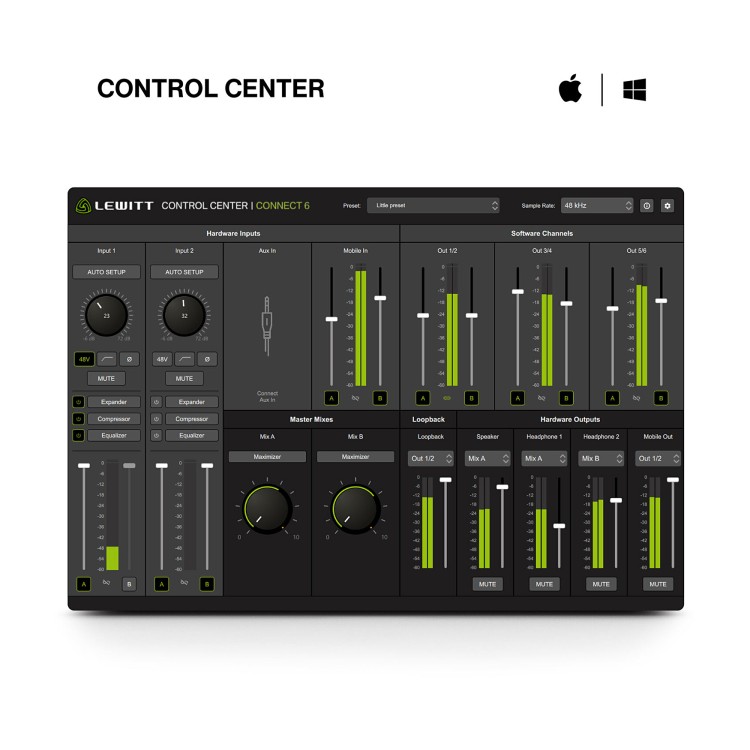 Lewitt Audio CONNECT 6