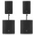 JBL EON715 x2 + JBL EON718S x2 + sztyce i okablowanie