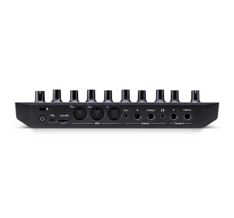 novation circuit rhythm złącza