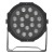 fractal lights led par 18x1w