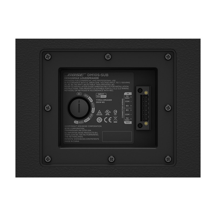 bose designmax dm10s-sub