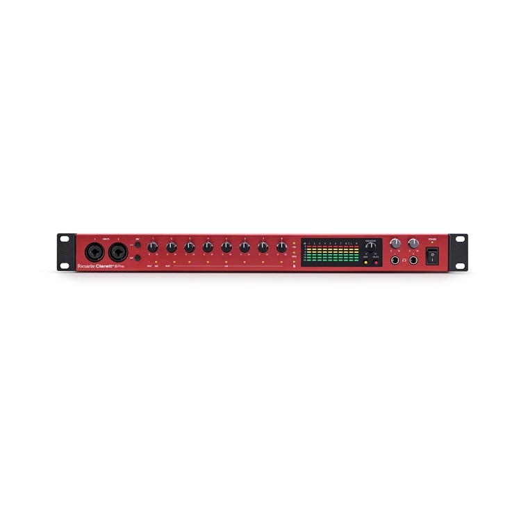 focusrite clarett+ 8pre