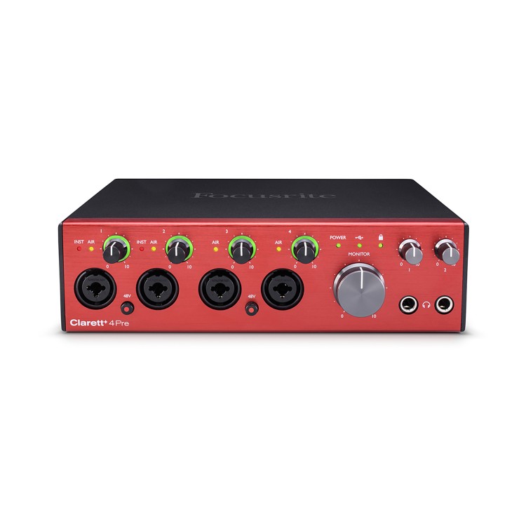 focusrtie clarett+ 4pre