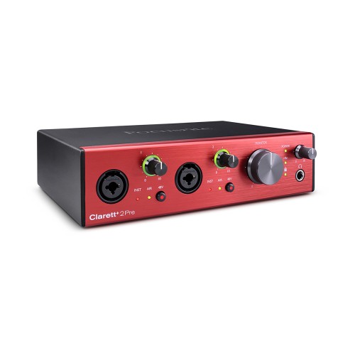 focusrite clarett+ 2pre