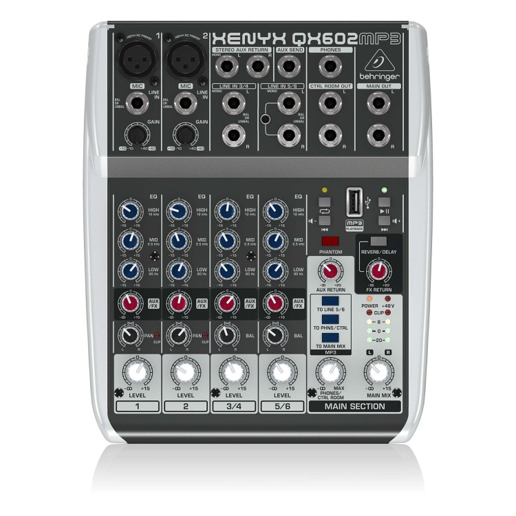Behringer XENYX QX602 MP3