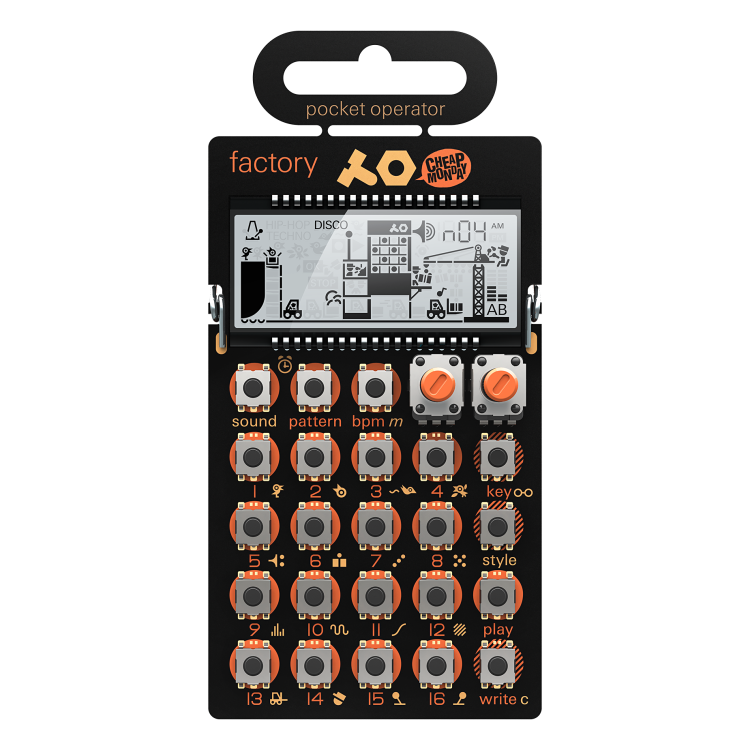 Teenage Engineering PO-16 factory