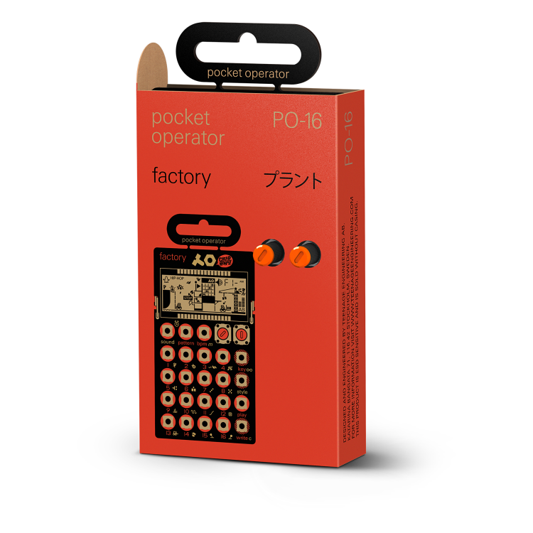 Teenage Engineering PO-16 factory