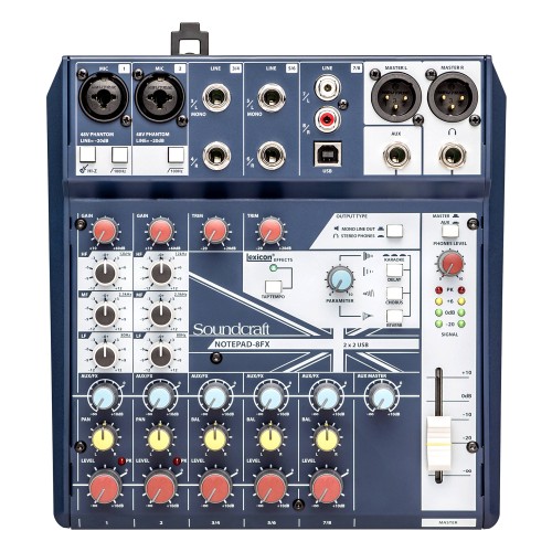 soundcraft notepad 8fx