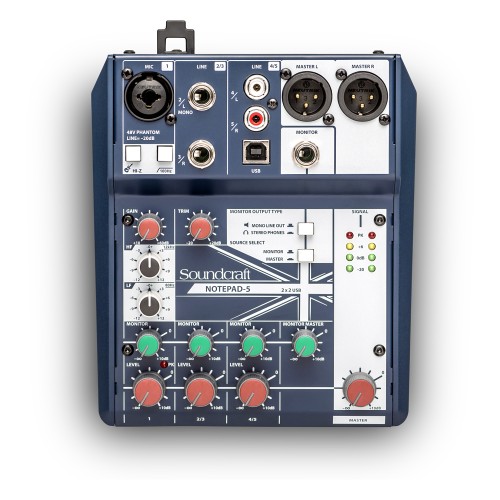 Soundcraft Notepad 5