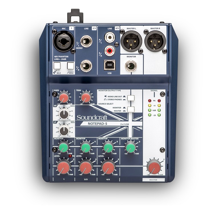 Soundcraft Notepad 5