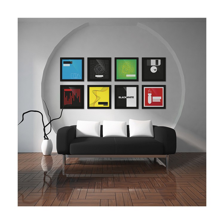 Glorious Vinyl Frame Set Black