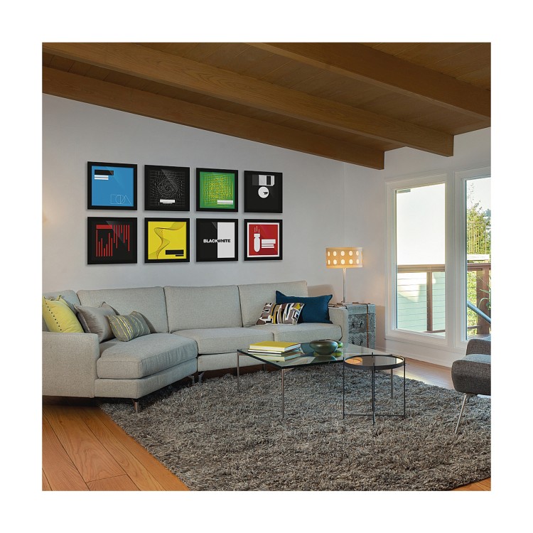 Glorious Vinyl Frame Set Black