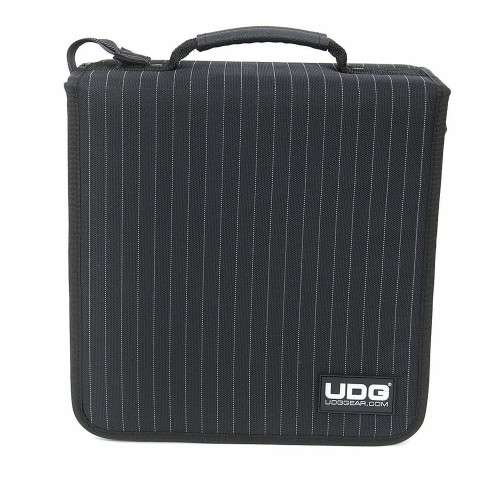 UDG CD Wallet 128 Black/Grey Stripe