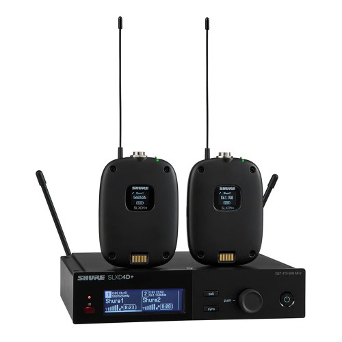 Shure SLXD14D+ - system bezprzewodowy