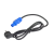 Flash PAR SLIM P710 25° F-WDMX WHITE - kabel